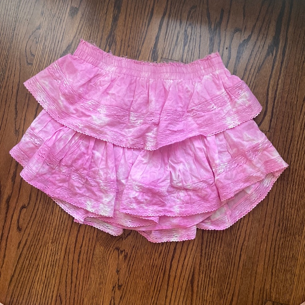Love Shack Fancy mini skirt
